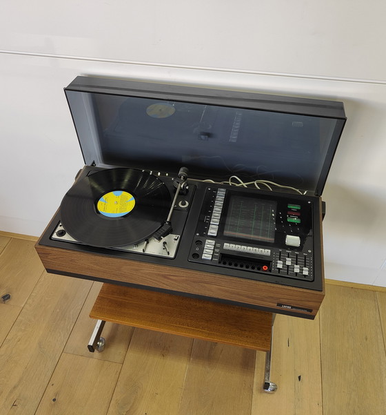 Image 1 of Vintage Loewe platenspelerkastje | 80"s - trolley, radio