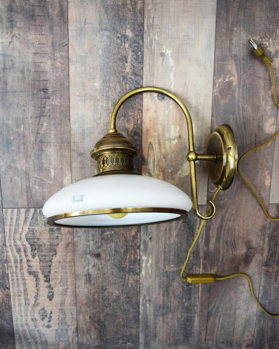 Image 1 of EF Frantzen Vintage Art-deco stijl wandlamp