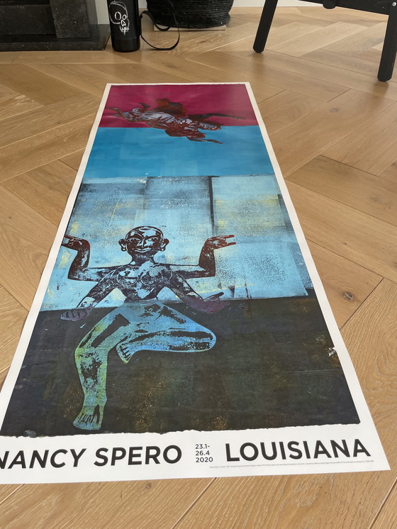 Image 1 of Nancy Spero (1926-2009), To Soar, 1997, Copyright Nancy Spero and Leon Golub Foundation of the Arts,Licensed by VAGA