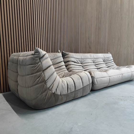 Image 1 of Ligne Roset Togo Set Velvet Taupe