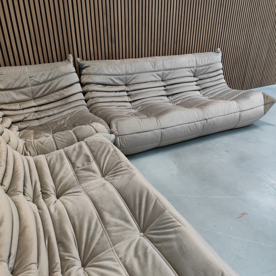 Image 1 of Ligne Roset Togo Set Velvet Taupe