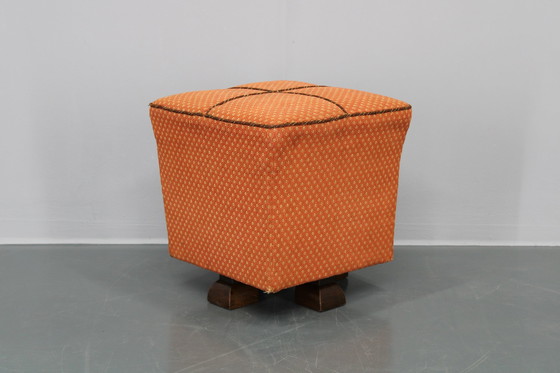 Image 1 of 1930S Art Deco Tabouret, Tsjecho-Slowakije