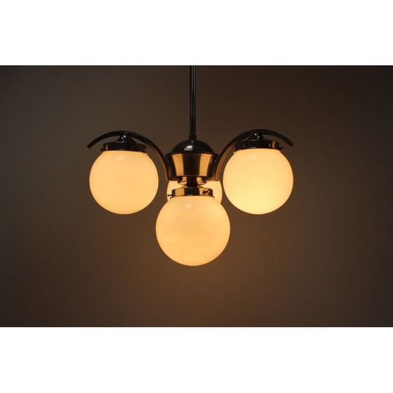 Image 1 of Vintage Art Deco kroonluchter, Tsjecho-Slowakije jaren 1930