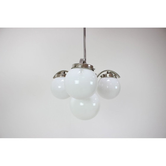 Image 1 of Vintage Art Deco kroonluchter, Tsjecho-Slowakije jaren 1930