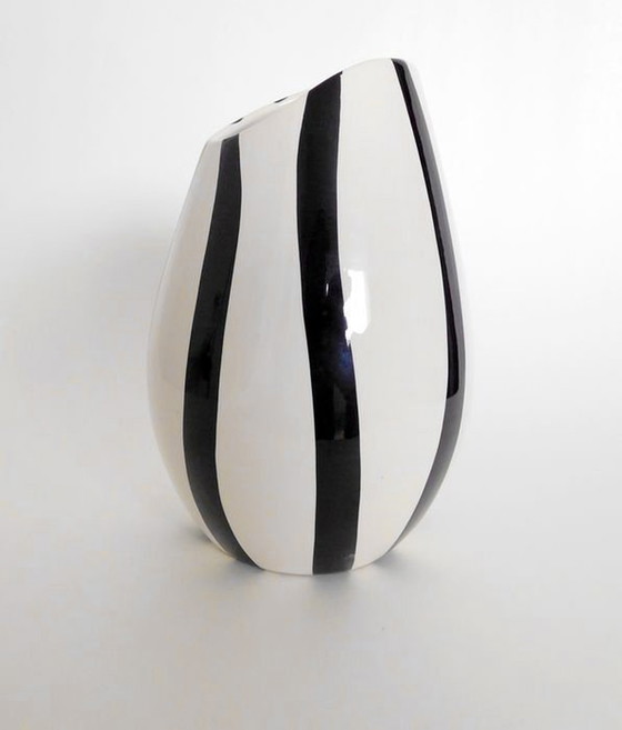 Image 1 of Paar Vintage Vazen - Jumbo - Gouda Holland - Aardewerk - 1956