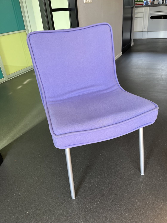 Image 1 of 2X Ligne Roset Eetkamerstoelen Door  Pascal Morgue