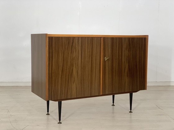 Image 1 of Mid Century ladekast dressoir halkast kast vintage