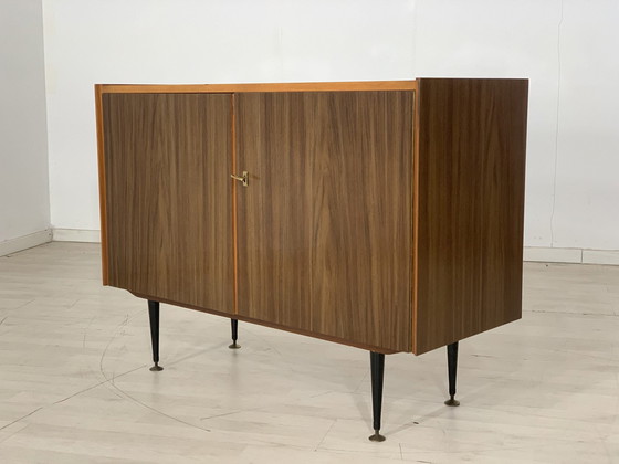 Image 1 of Mid Century ladekast dressoir halkast kast vintage