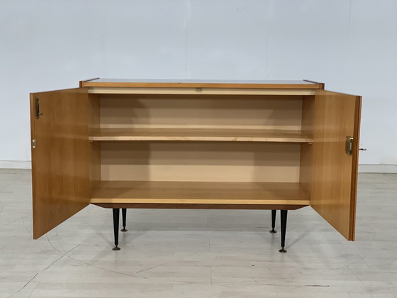 Image 1 of Mid Century ladekast dressoir halkast kast vintage