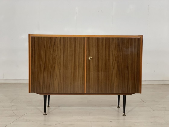 Image 1 of Mid Century ladekast dressoir halkast kast vintage