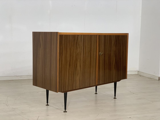 Image 1 of Mid Century ladekast dressoir halkast kast vintage