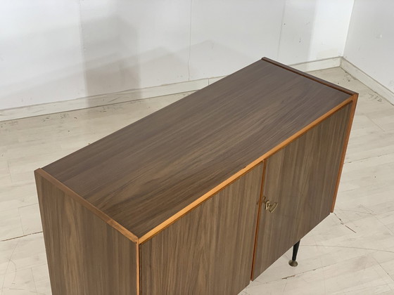 Image 1 of Mid Century ladekast dressoir halkast kast vintage