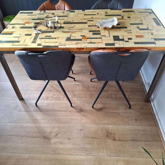 Image 1 of Eettafel Piet Hein Eekstijl