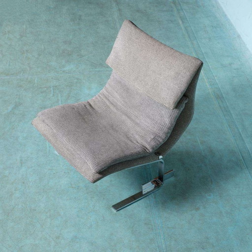 Space age Italiaans design midmod Saporiti fauteuil 70s lounge chair