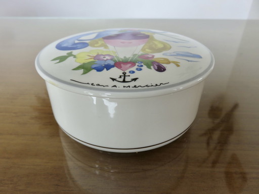 Porseleinen doos Villeroy & Boch jaren 80