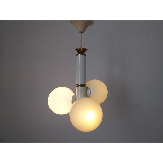 Image 1 of Vintage kroonluchter Spoetnik Atomic 1970