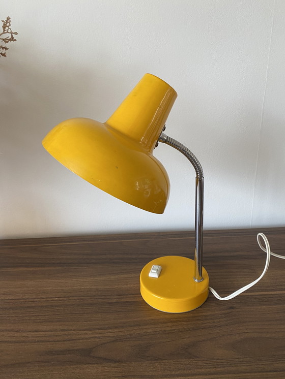 Image 1 of Vintage lamp geel