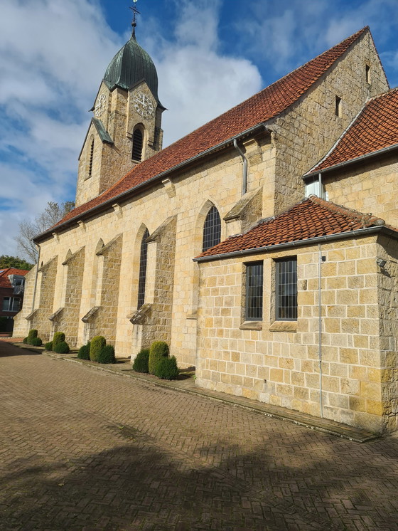 Image 1 of Kerk Lampen - Jaren 50/60 - Glas Kelken - Duitsland