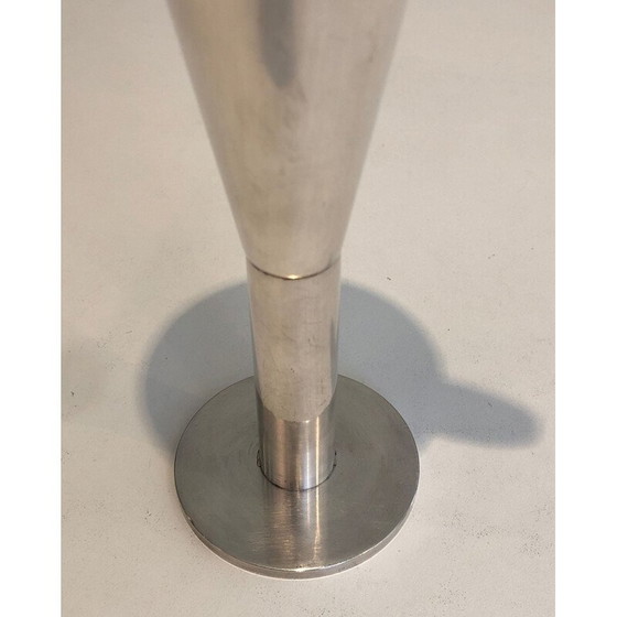 Image 1 of Vintage champagneglas in zilver en messing van Padova A.Pozzi, Italië 1950