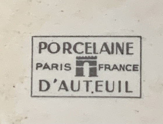 Image 1 of Porcelaine d'Auteuil Paris braadpan