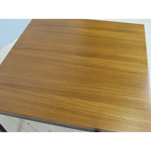 Teakhouten vintage bijzettafel van Läsko Studioform International, Duitsland 1960