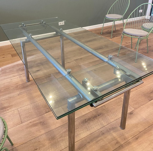 Effezeta Eettafel uitschuifbaar glas