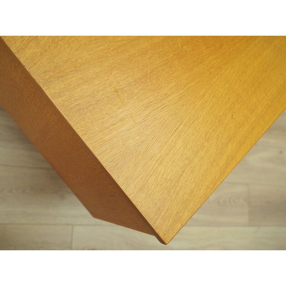 Image 1 of Essenhouten bureau, Deens ontwerp, jaren 1970, productie: Denemarken