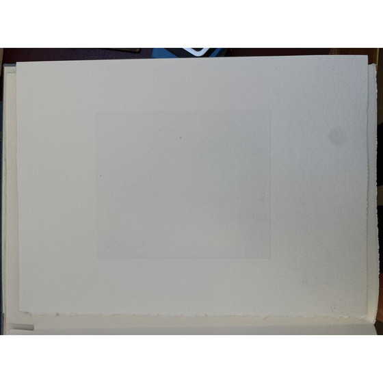 Image 1 of Vintage schilderij "Zeemeerminnen" op papier door François Xavier Lalanne, jaren 2005