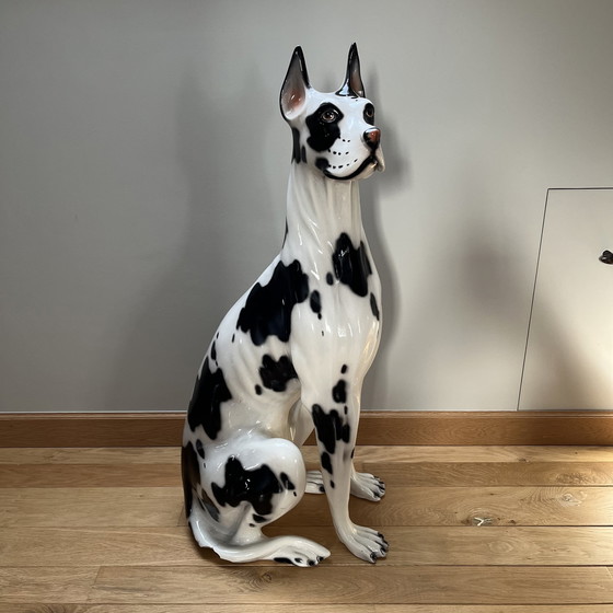 Image 1 of Vintage Dalmatiër in keramiek