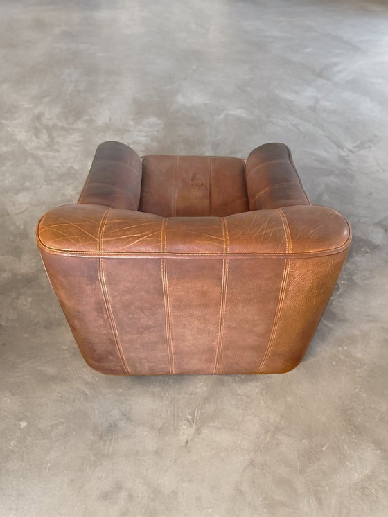 Image 1 of De Sede Ds-44 Fauteuil Bruin Leer