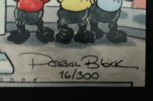 Patrick Block: “Duck Trek”. Gesigneerd En Genummerd.