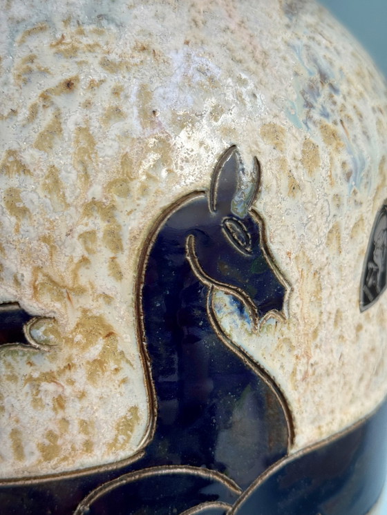 Image 1 of Roger Guérin - Art Deco Vaas 43 cm