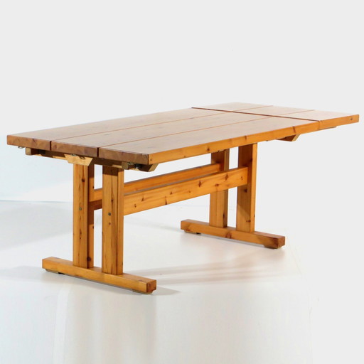 Deense vintage Brutalist design eettafel