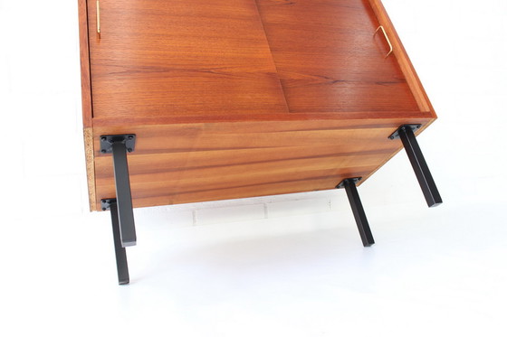 Image 1 of Lübke Mid Century Teakhouten Dressoir, Duitsland jaren 60