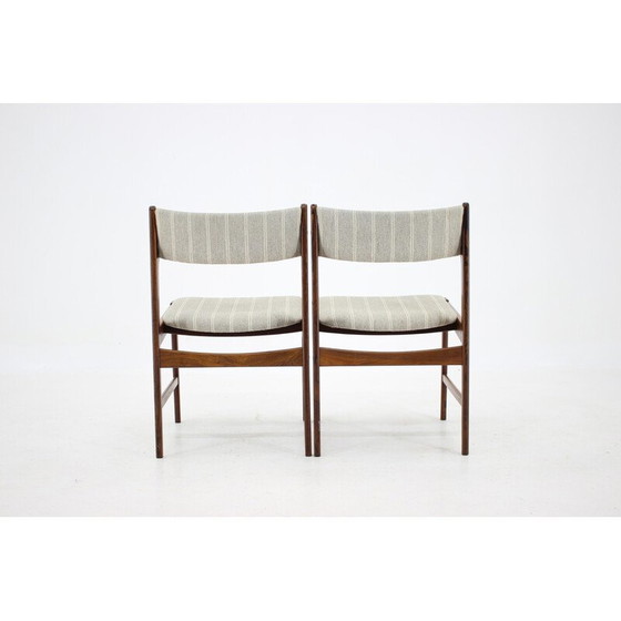 Image 1 of Set van 6 vintage rozenhouten stoelen door Erich Buch, Denemarken 1960