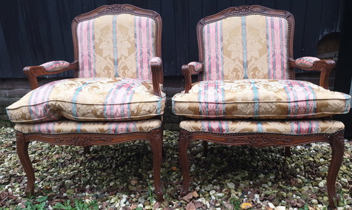 2x Louie Zestien Fauteuils