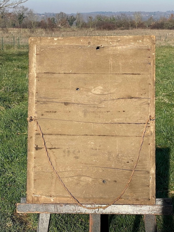 Image 1 of Antiek, Franse spiegel, vergulde lijst, Circa 1830