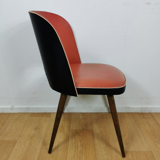 Image 1 of Vintage Mid Century Cocktail Stoeltje, Rockabilly Fauteuil