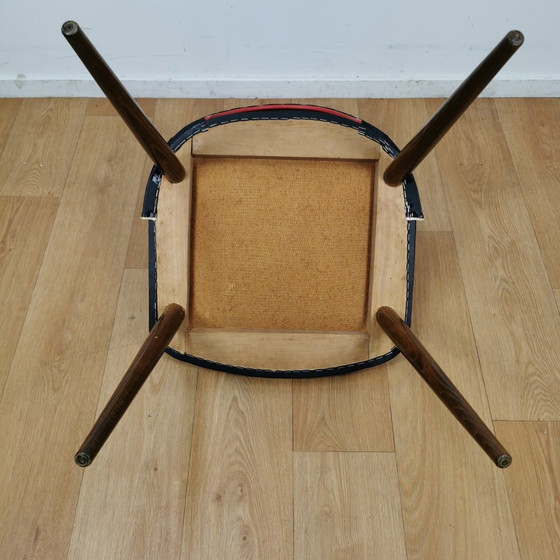 Image 1 of Vintage Mid Century Cocktail Stoeltje, Rockabilly Fauteuil