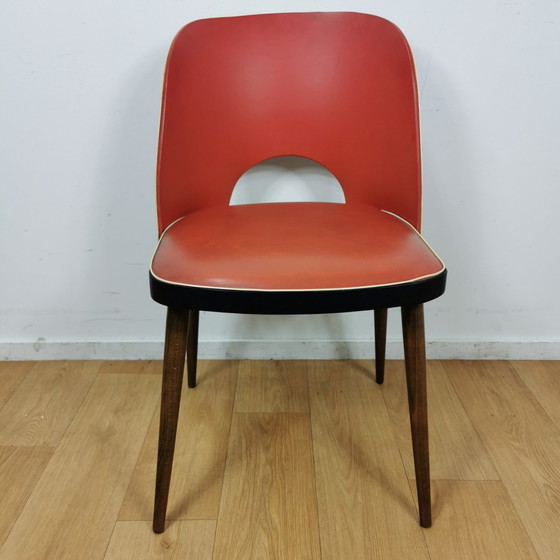 Image 1 of Vintage Mid Century Cocktail Stoeltje, Rockabilly Fauteuil