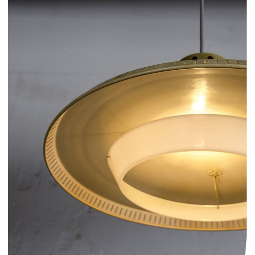 Industriële hanglamp van Louis Kalff voor Philips - jaren 1950