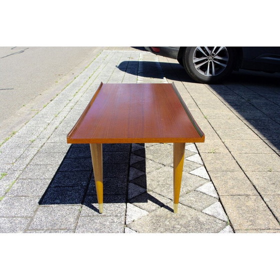 Image 1 of Vintage teakhouten salontafel van Ilse mobel