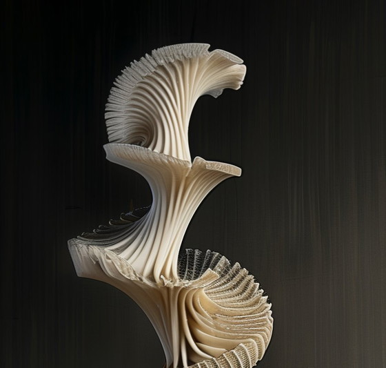 Image 1 of Uniek goedkoop stuk - Benoit Mandelbrots stillevens: Parelmoer Spiraal