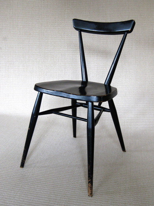 4X Lucian Randolph Ercolani Ercol Model 392 Stoelen