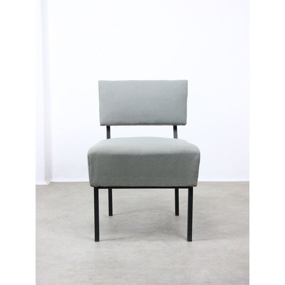 Image 1 of Paar vintage fauteuils in grijze stof