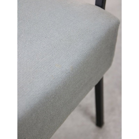 Image 1 of Paar vintage fauteuils in grijze stof