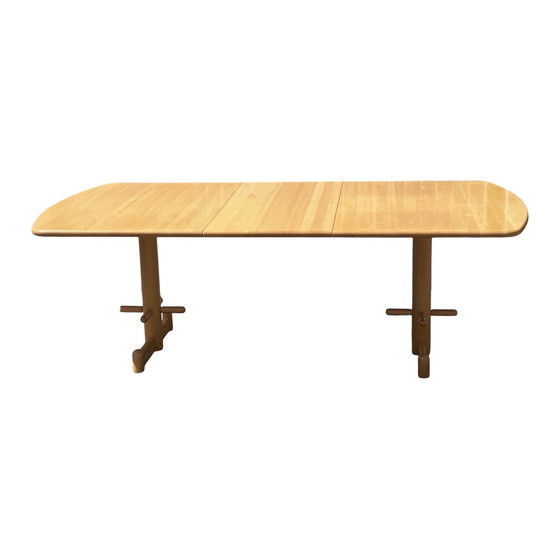 Image 1 of Peter Opsvik - Stokke - Uitschuifbare eettafel 