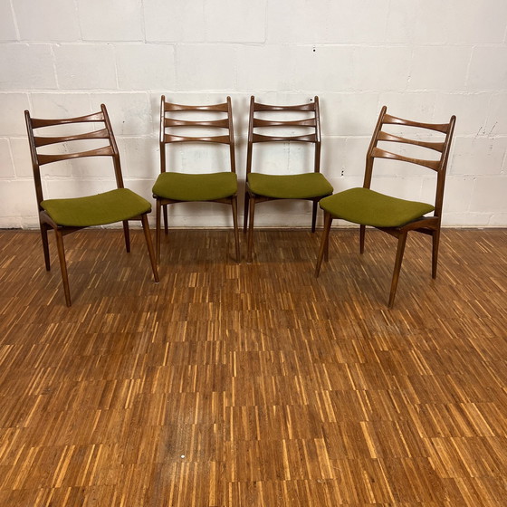 Image 1 of Set/4 Vintage Stoelen, Jaren 60