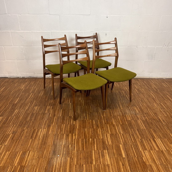 Image 1 of Set/4 Vintage Stoelen, Jaren 60