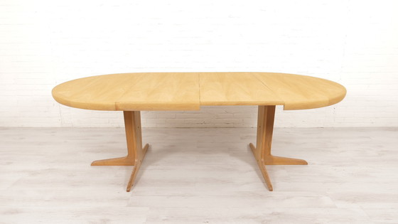 Image 1 of Vintage Deense Eettafel Xl | Eiken | Uitschuifbaar